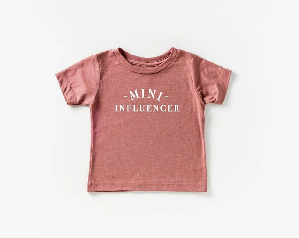 Miniaturbild: T-shirt Baby - Mini Influencer