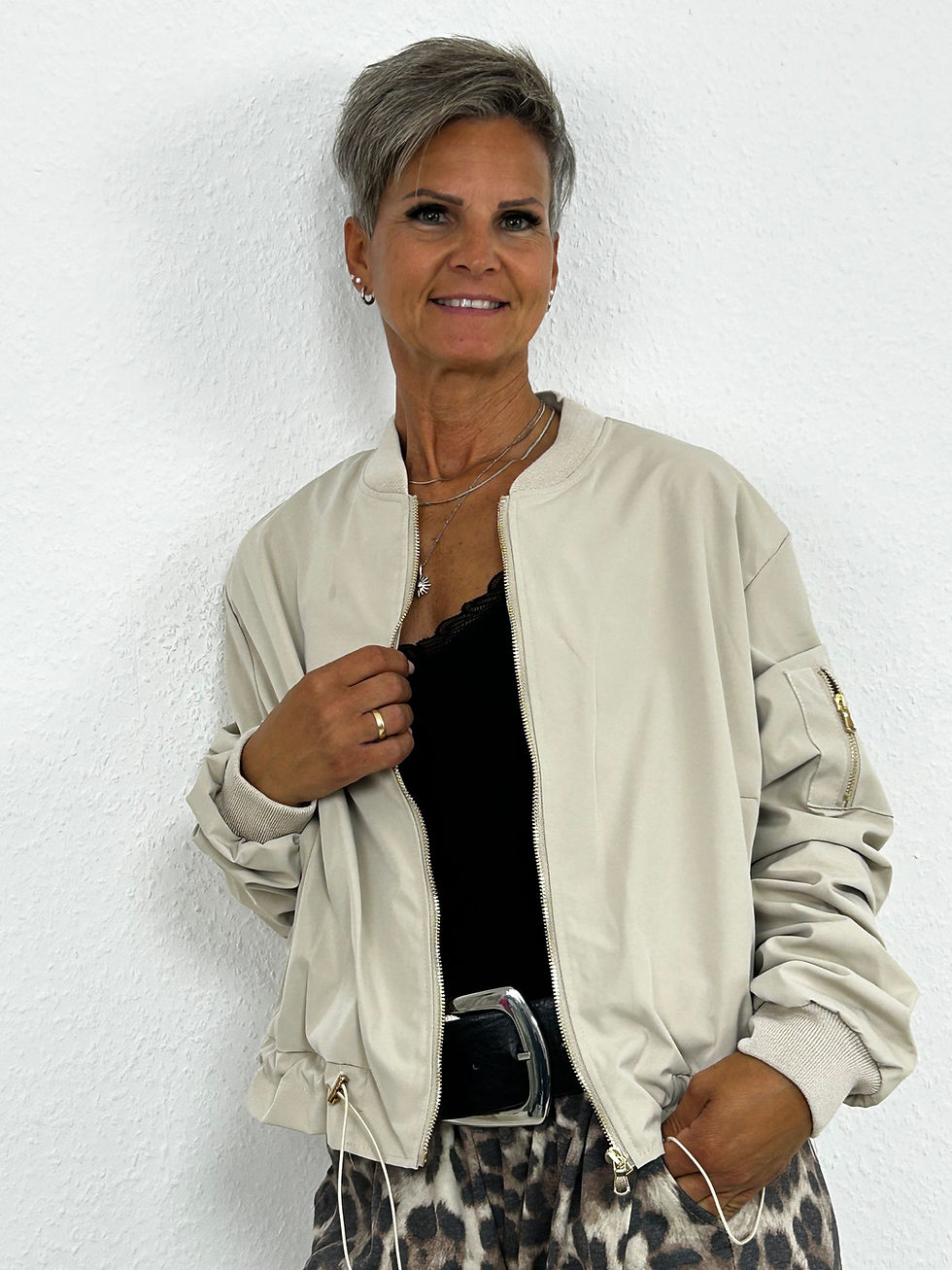Miniaturbild: Blouson  "Ryna" beige