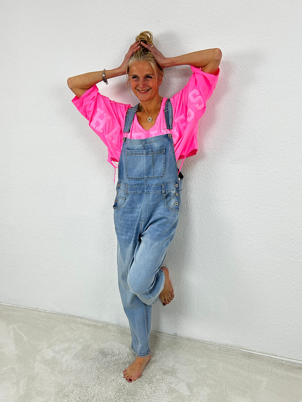 Miniaturbild: Jeans Latzhose "Tony" Light Denim