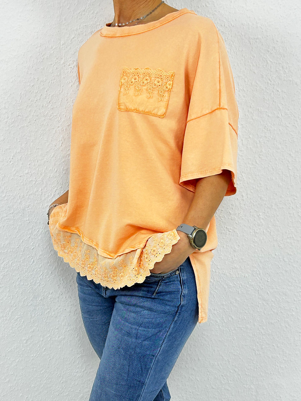 Miniaturbild: Shirt "Sanja" aprikot