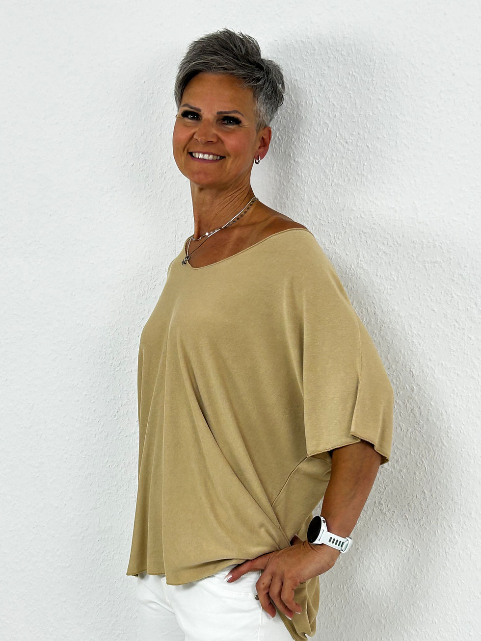 Miniaturbild: Kurzarmshirt  „Noel“ camel