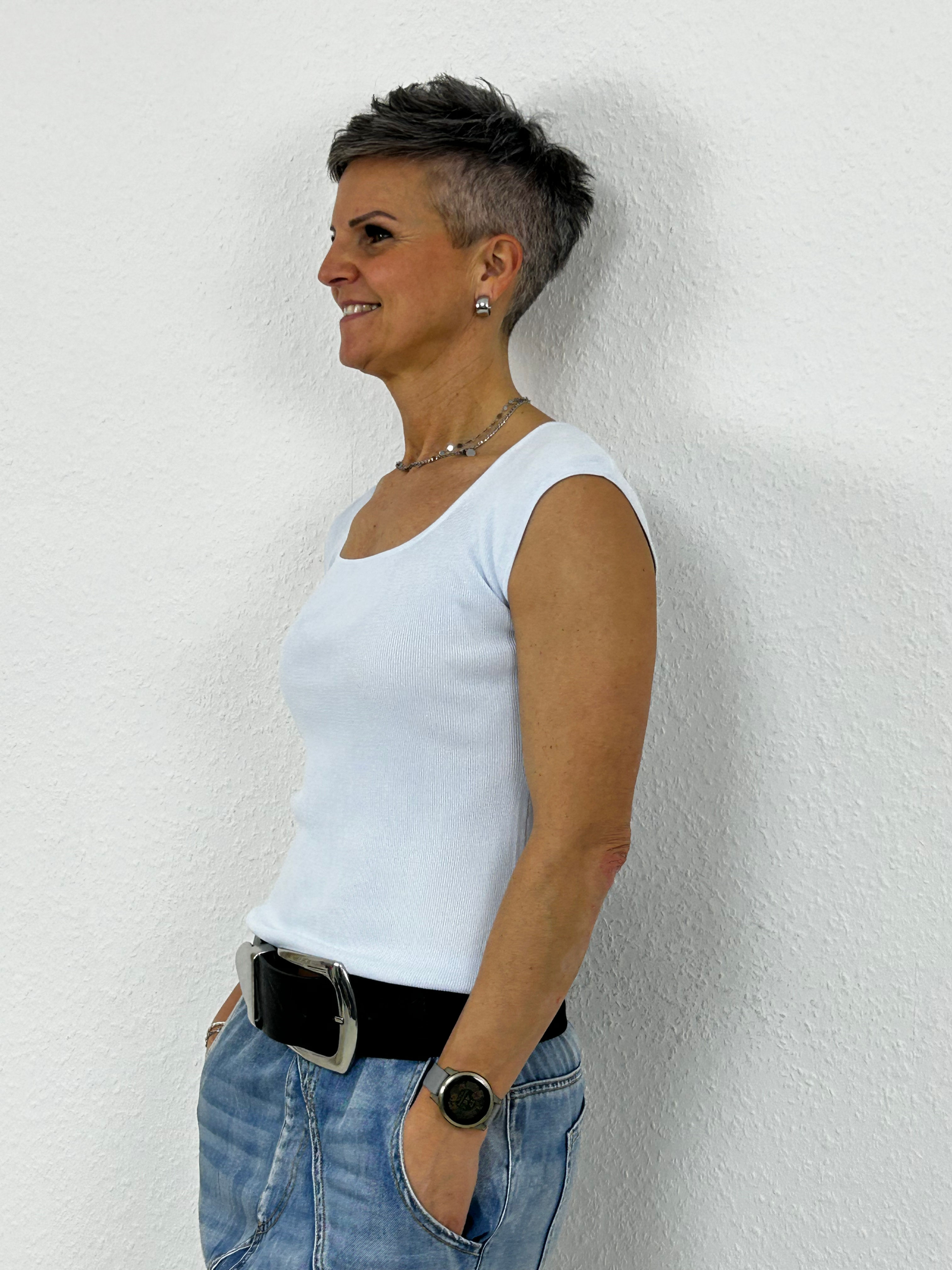 Top "Nicole" hellblau