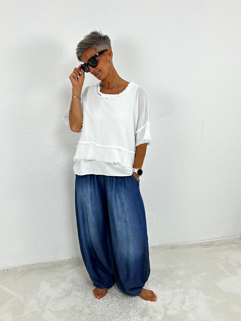 Miniaturbild: Shirt & Top "Heike" weiß