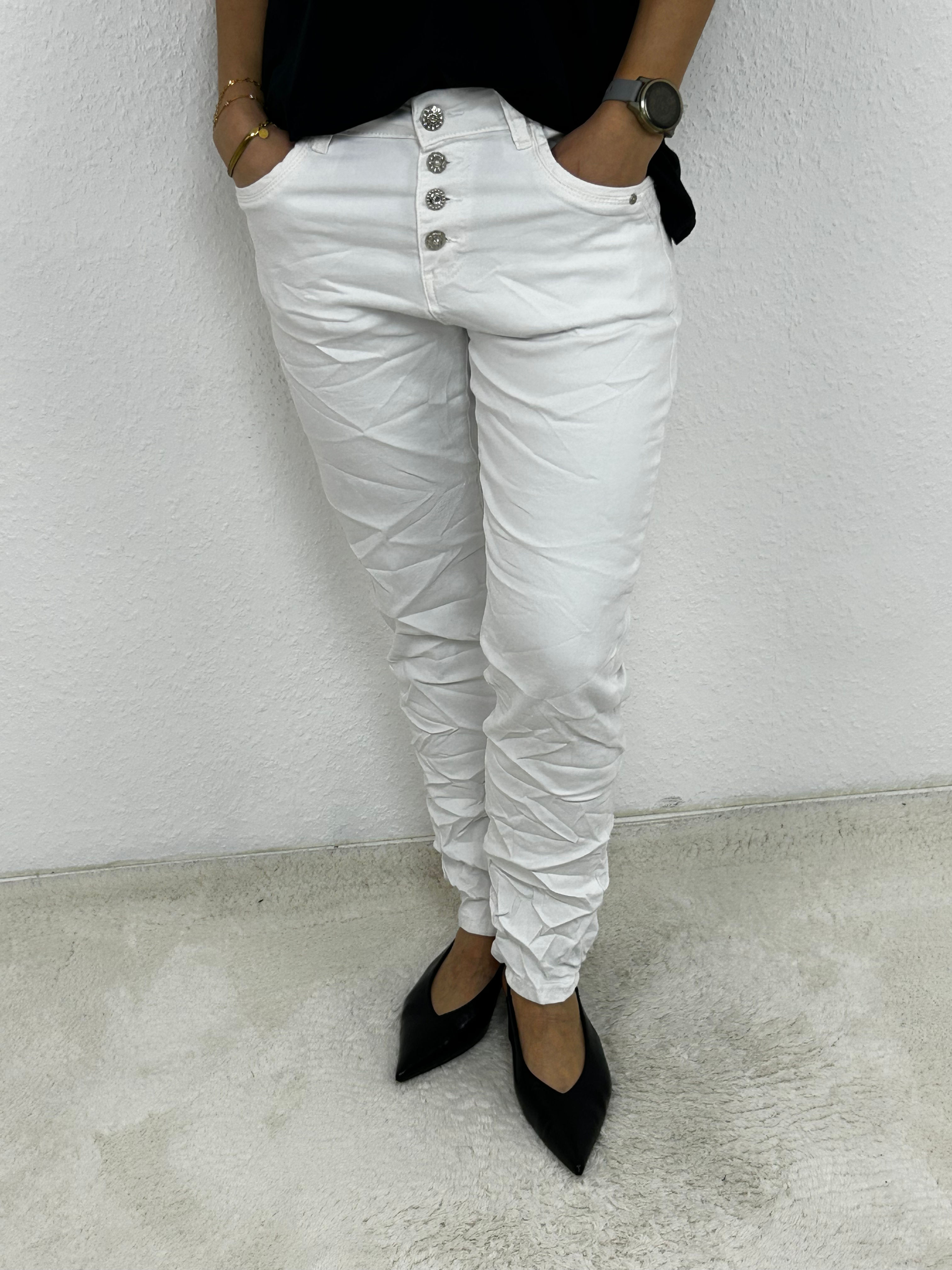 Jeans "Jenny" weiss