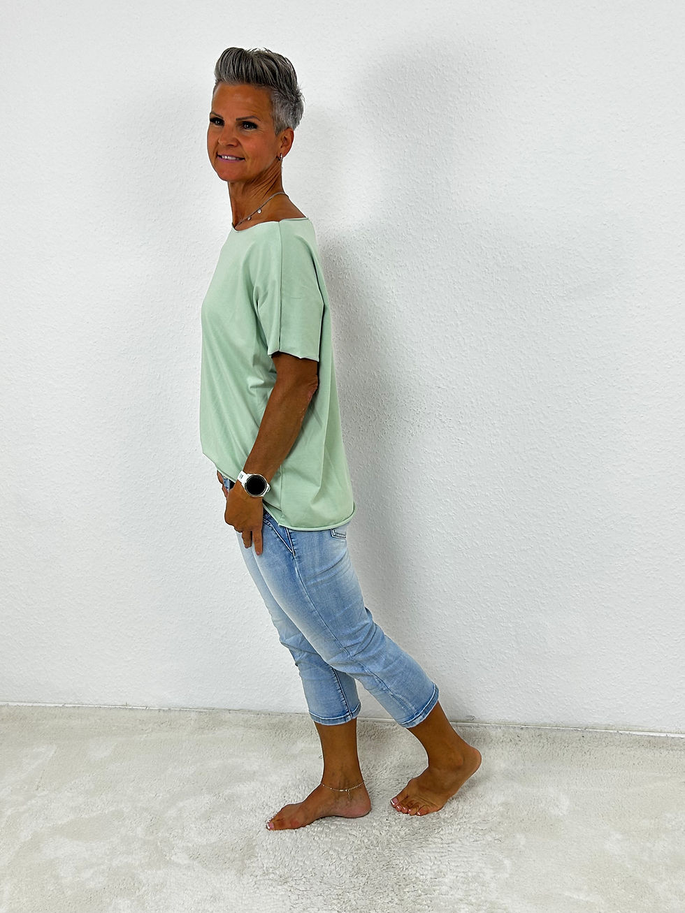 Miniaturbild: T-Shirt "Marla" hellesoliv