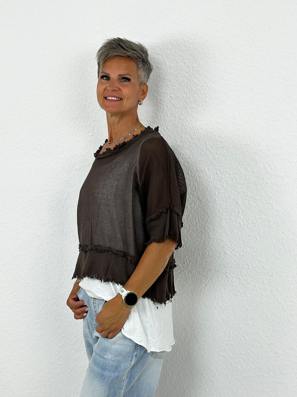 Miniaturbild: Shirt & Top "Heike" schokobraun