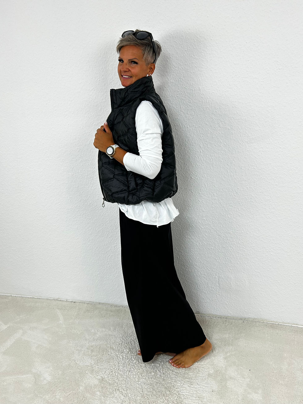 Miniaturbild: Leichte Hose "Siva" schwarz