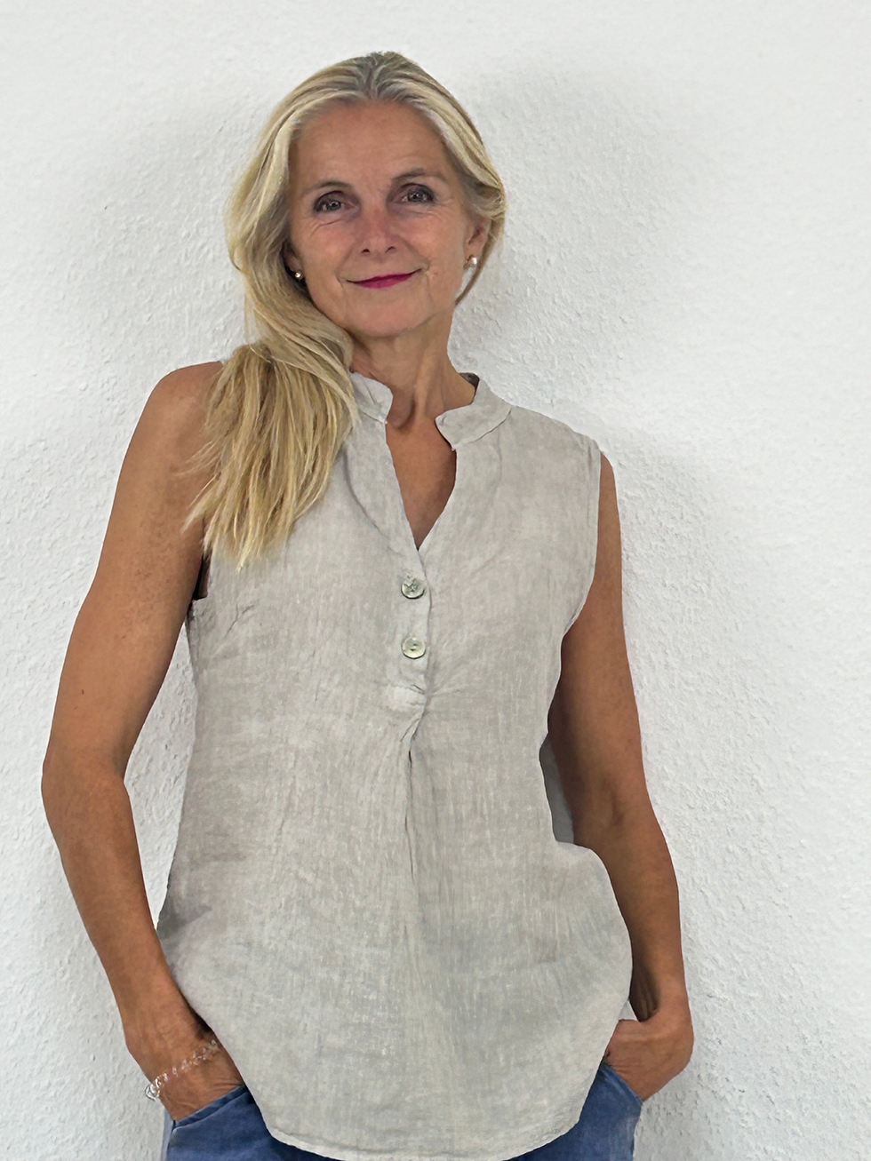 Miniaturbild: Leinen Top "Silvi"