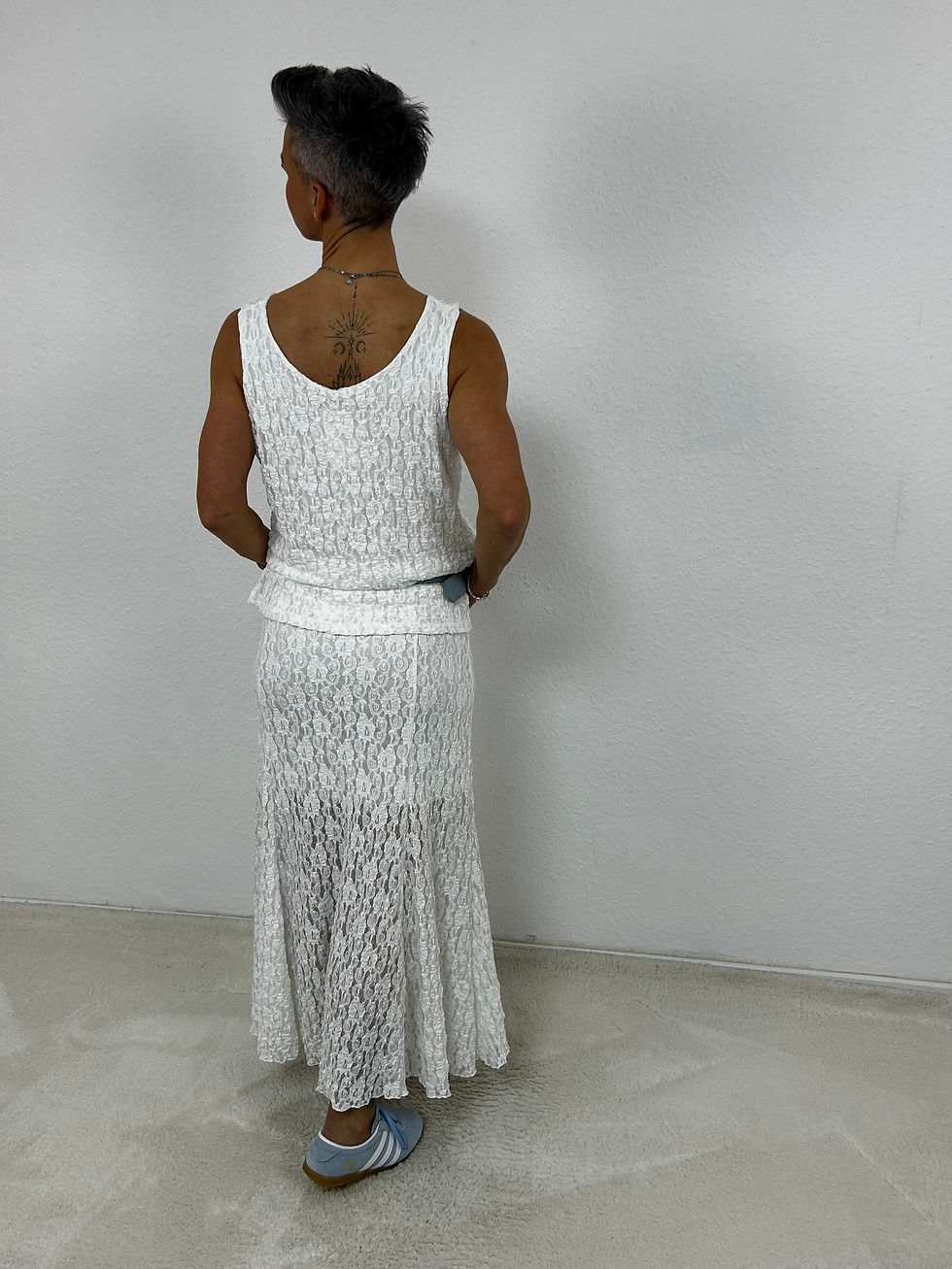 Miniaturbild: Spitzentop "Brokaty“ weiß