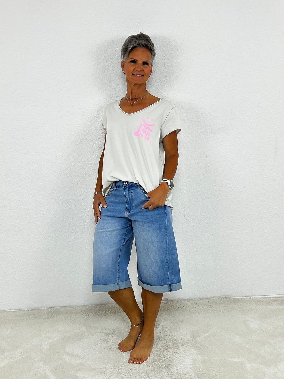 Miniaturbild: T-Shirt "Doit" beige