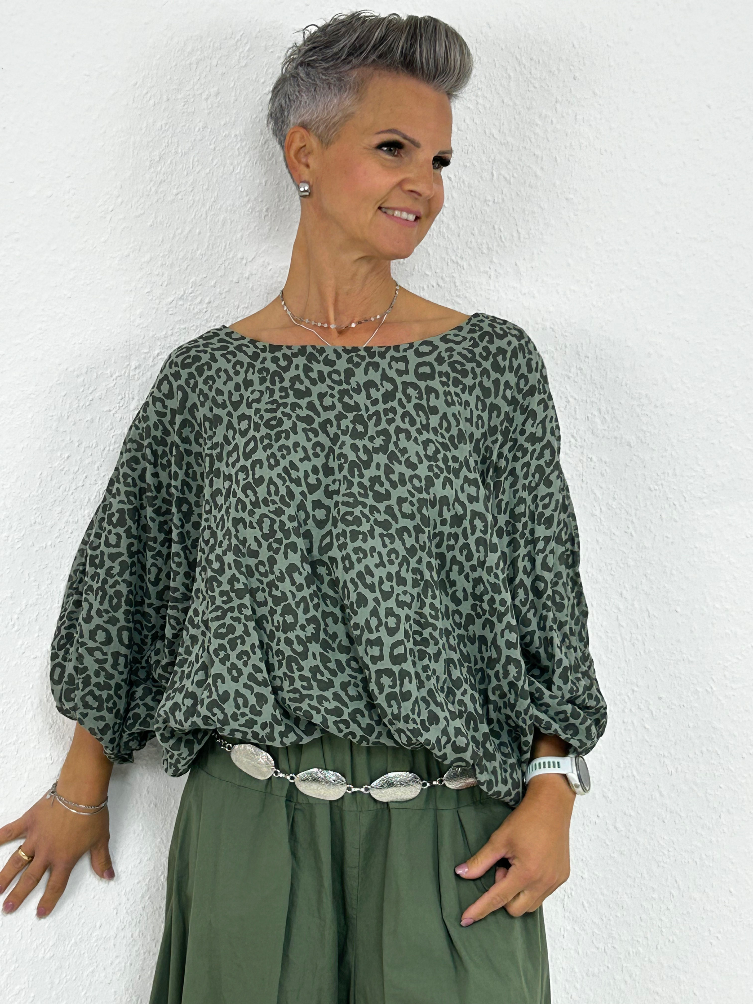 Ballon Bluse/Tunika "Balu" oliv