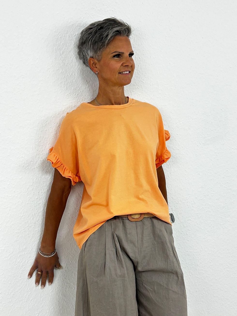 Miniaturbild: T-Shirt "Orany" pastellorange