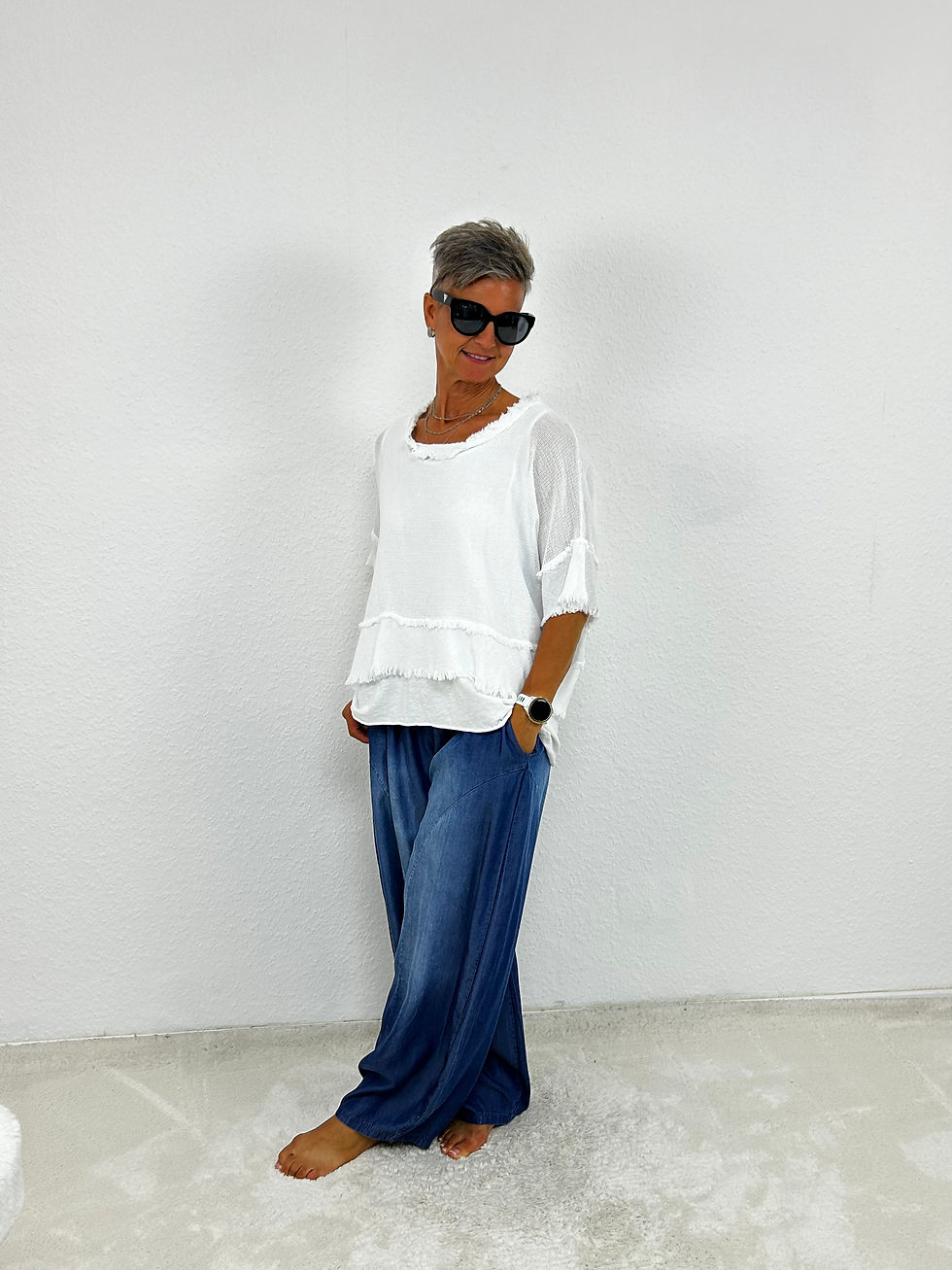 Miniaturbild: Shirt & Top "Heike" weiß