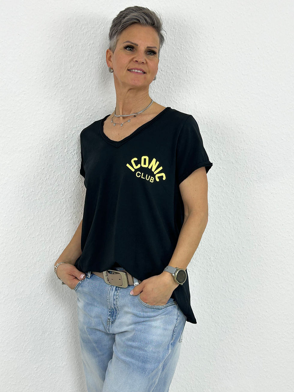 Miniaturbild: T-Shirt "Iconic" schwarz