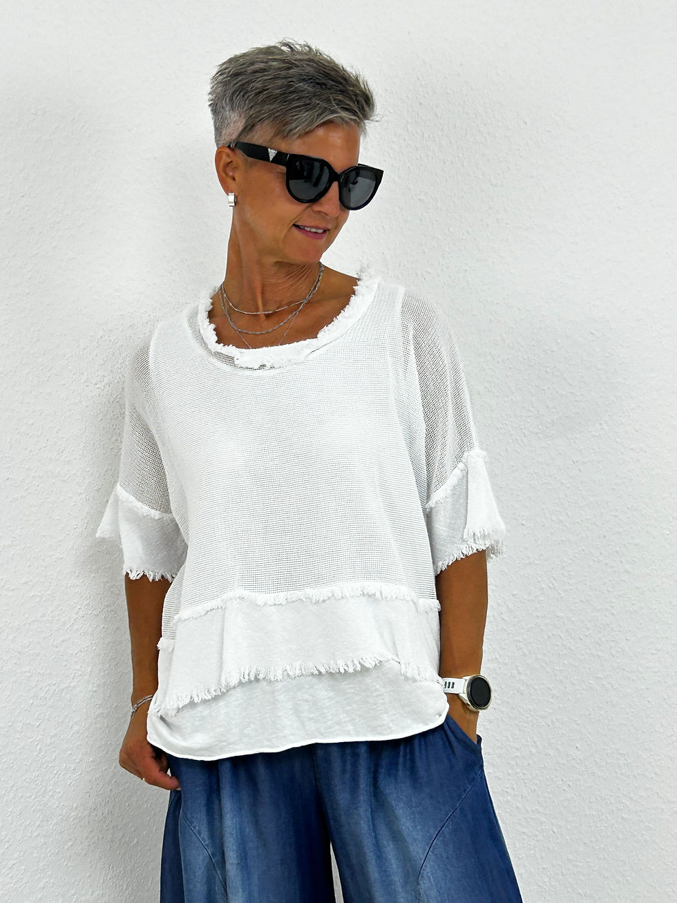 Miniaturbild: Shirt & Top "Heike" weiß