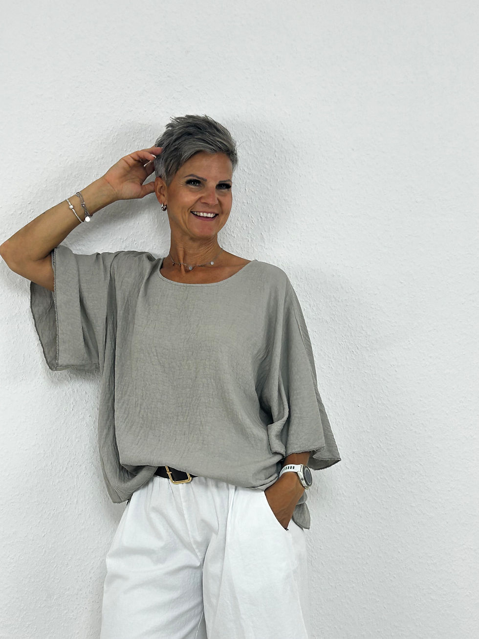 Miniaturbild: Shirt "Evi" taupe