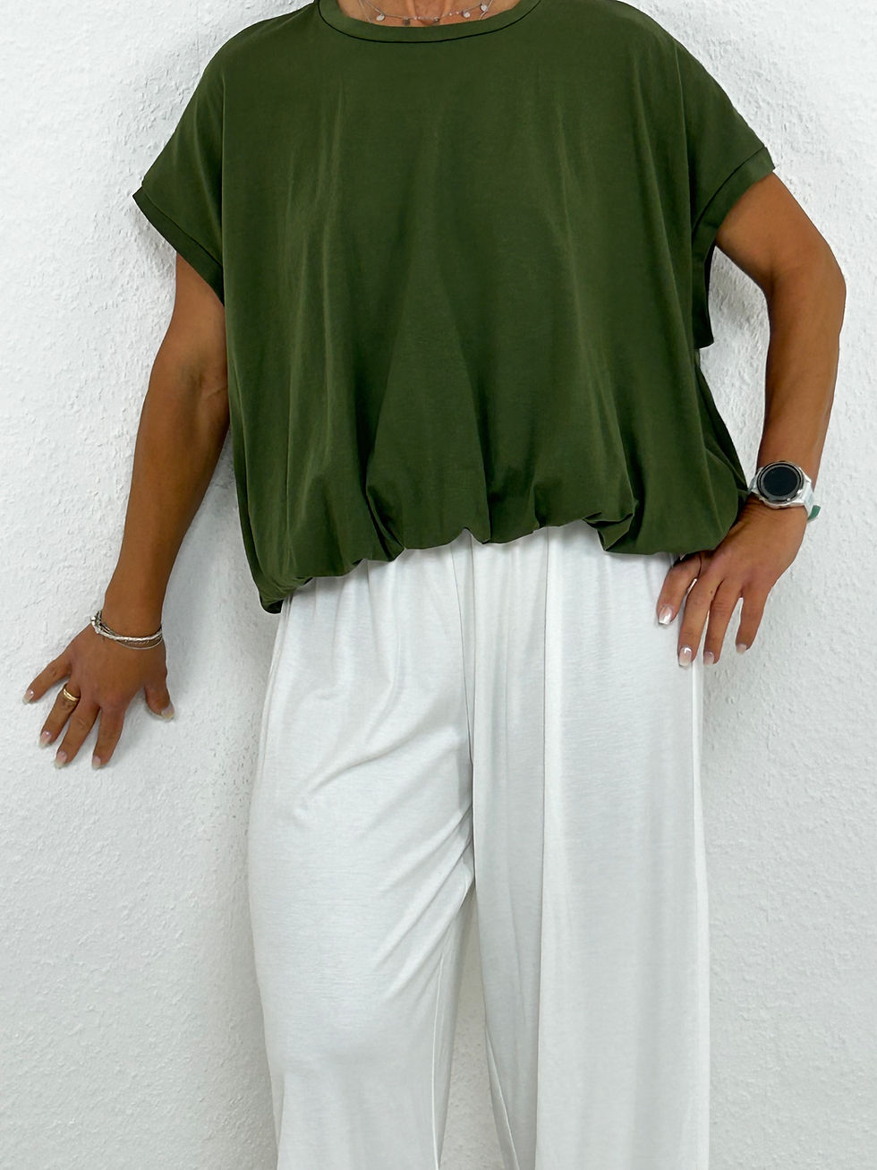 Miniaturbild: Ballon T-Shirt "Fryl" dark oliv