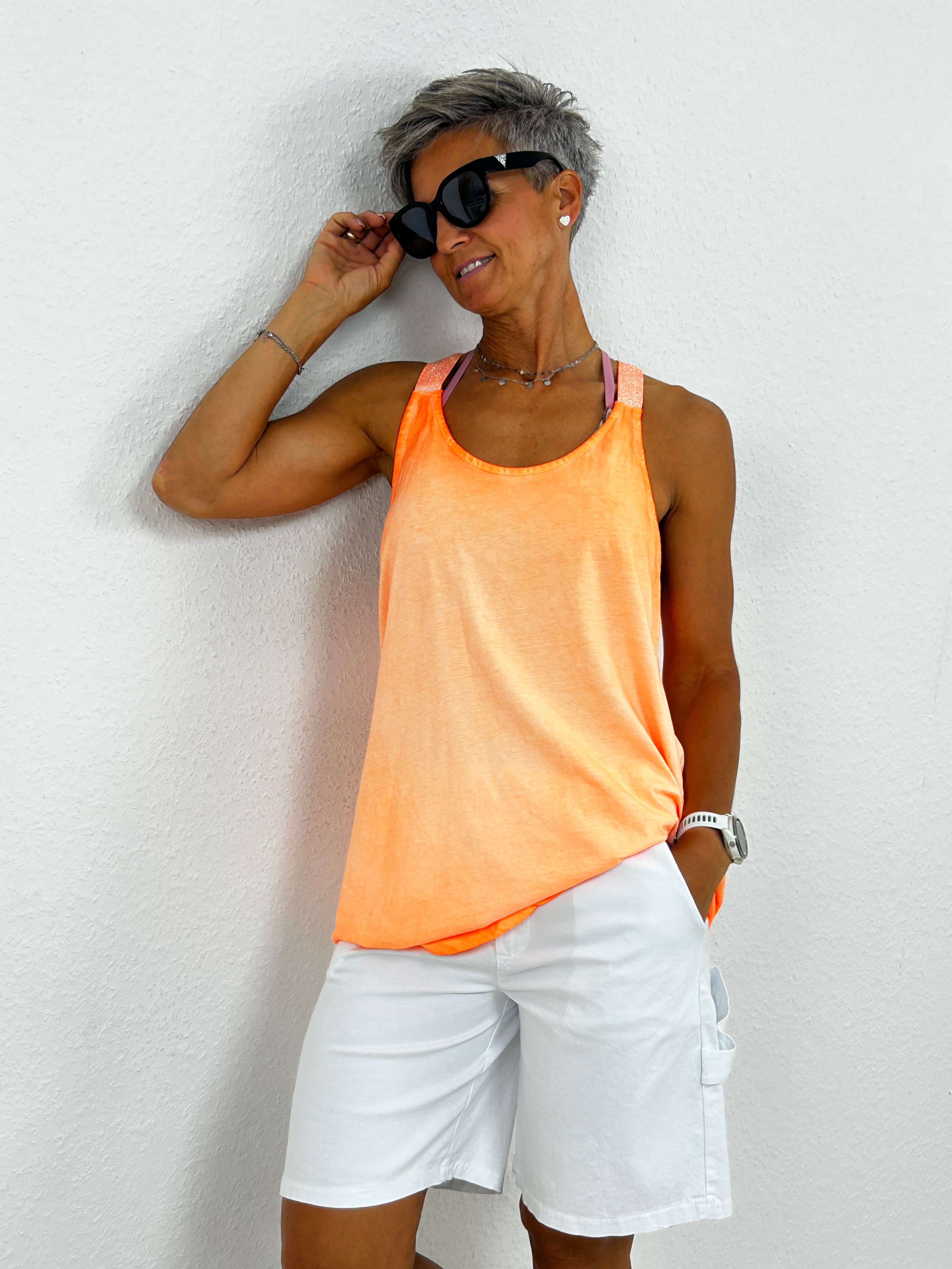 Top "Sonja" neonorange