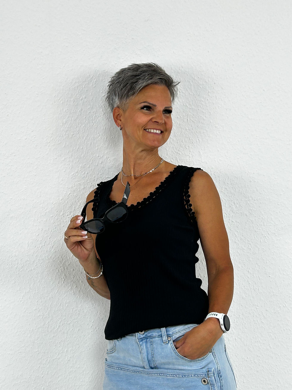 Miniaturbild: Top "Silja" schwarz