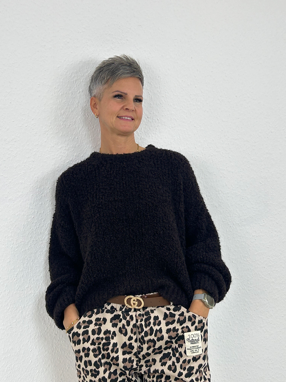 Strickpullover "Luisa" braun