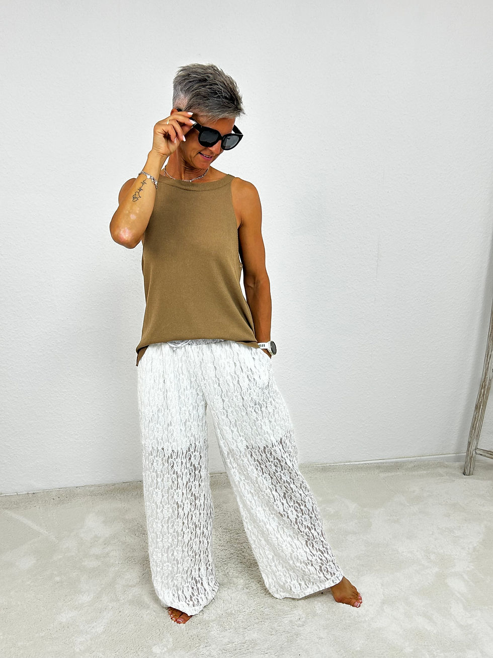 Miniaturbild: Sommerliches Feinstrick Top „Ciny“ camel