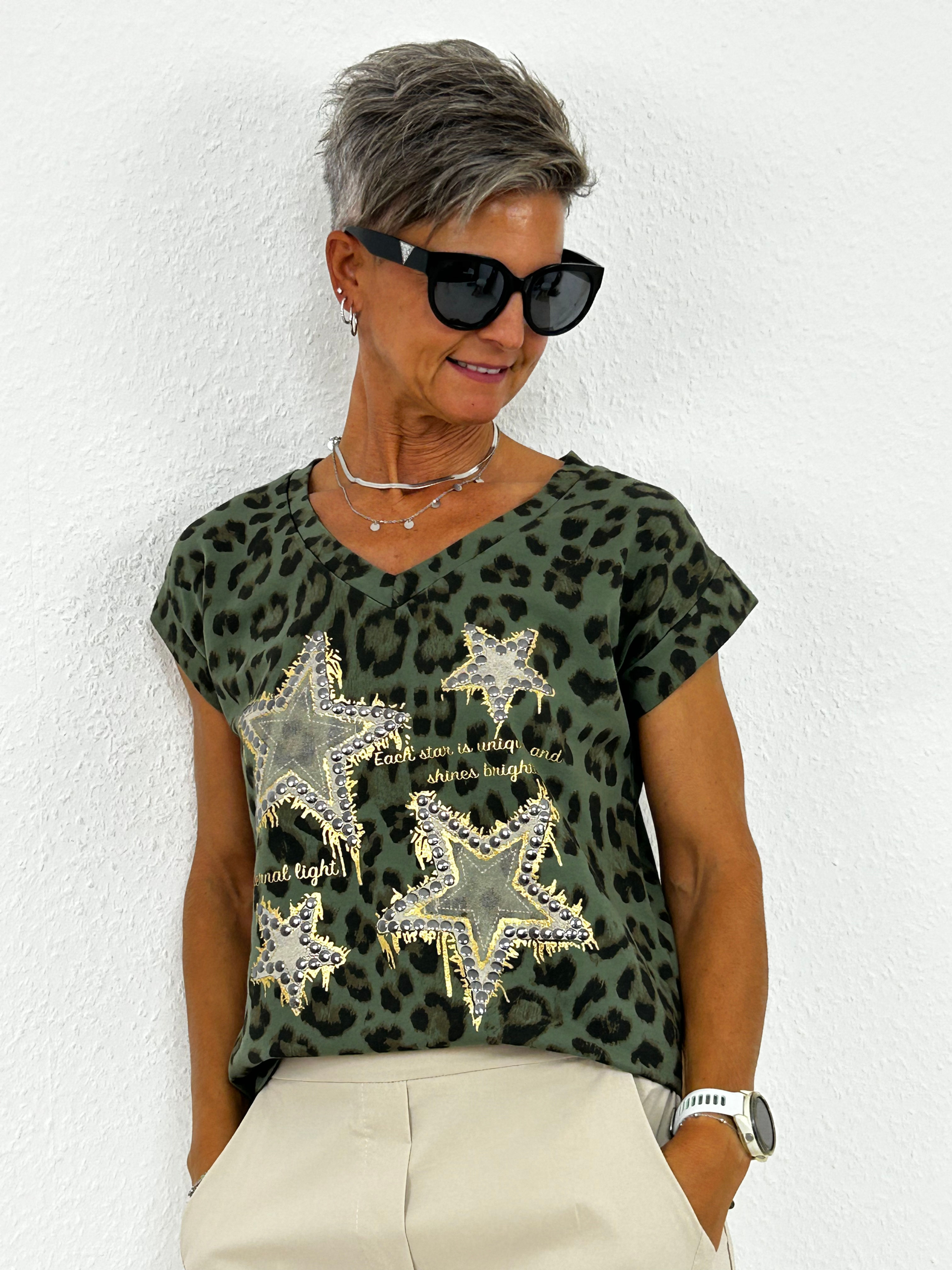 Shirt "Lola" oliv