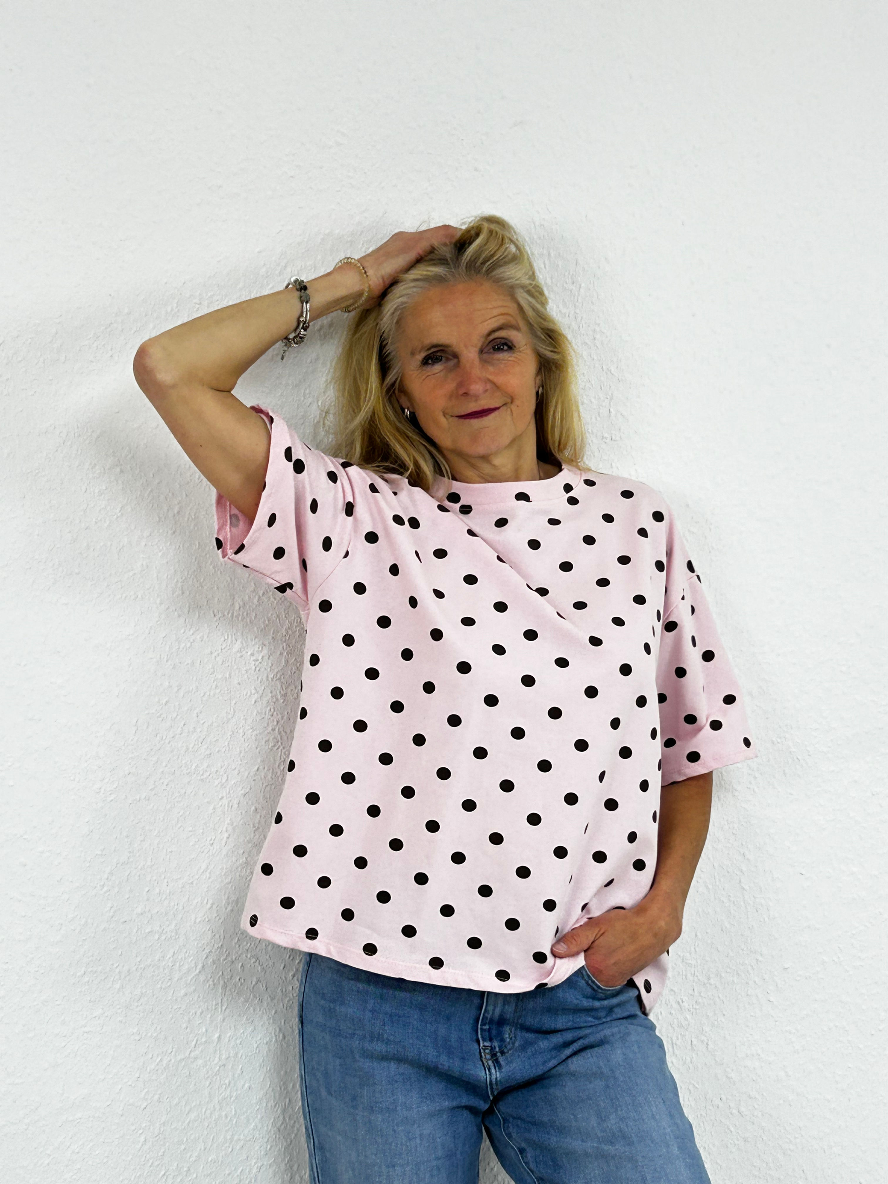 Sweaty Kurzarmshirt "Pany" rosa