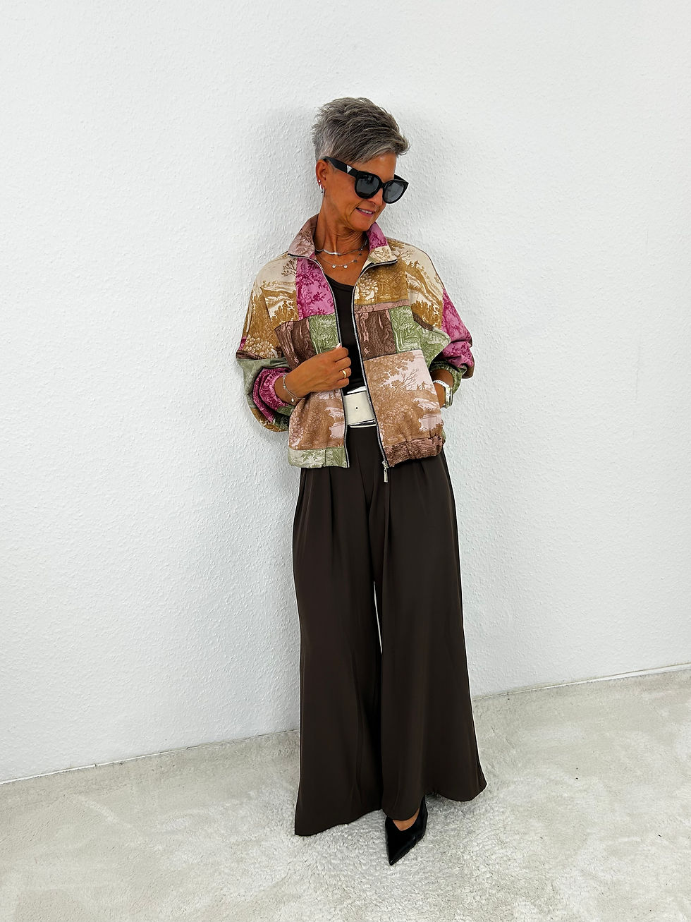 Miniaturbild: Hose "Chic" mocca