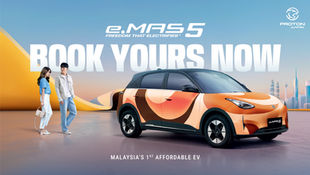 Proton e.MAS 5 Tempahan Kini Dibuka