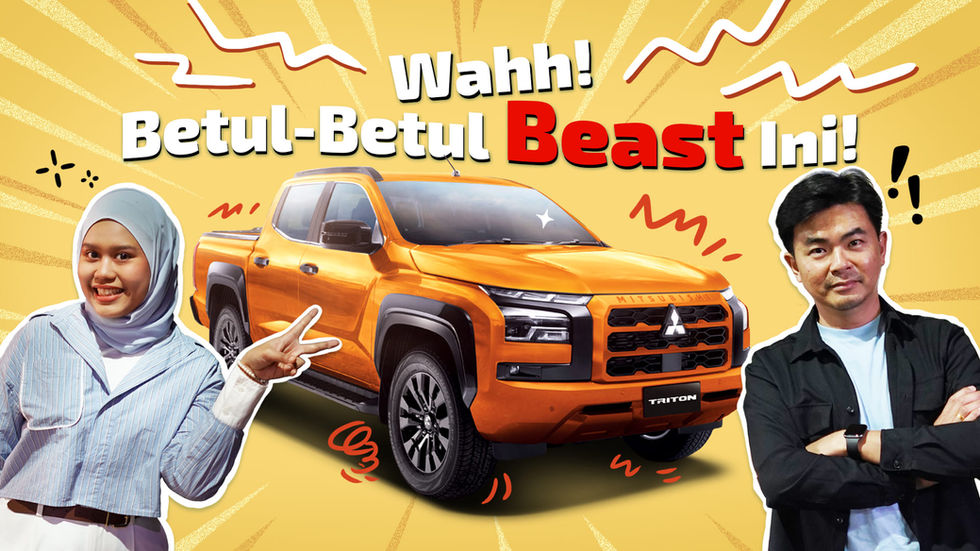 Mitsubishi All-New Triton 2024 - Lasak, Berkuasa & Bergaya!