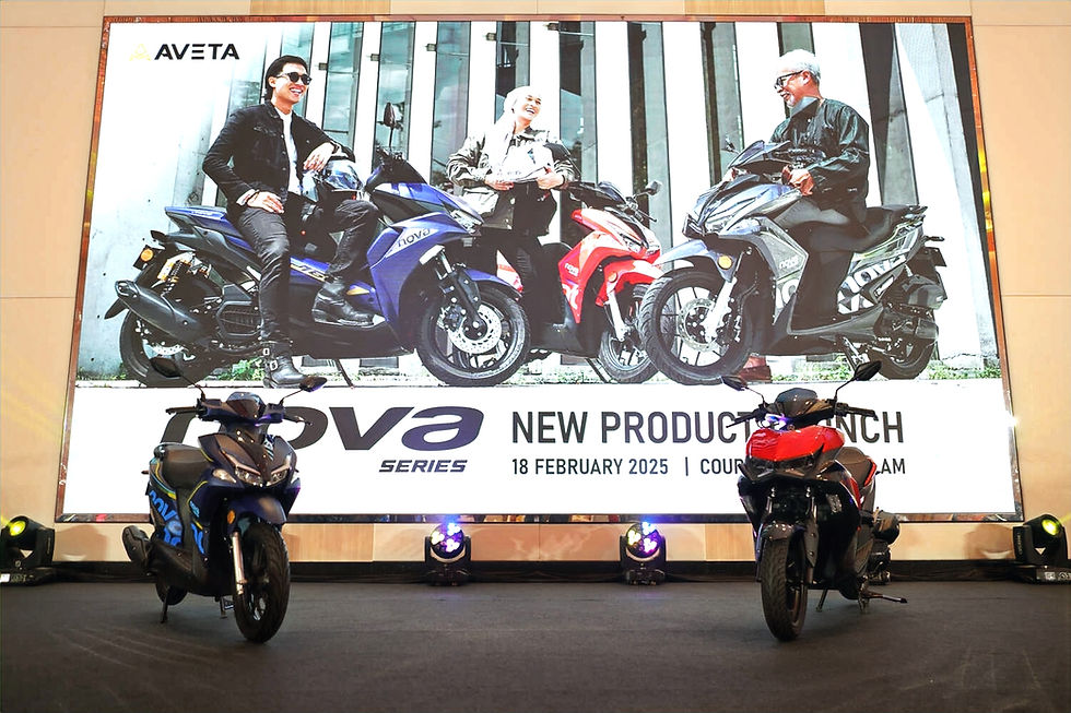 Aveta skuter Nova 125 dan Nova 160