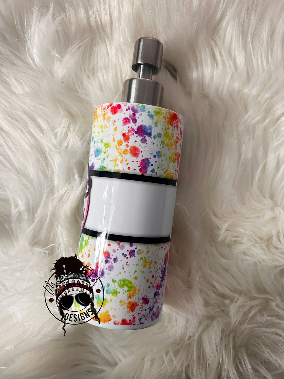 Thumbnail: Wash Your Hands Powerwash Soap Dispenser Wrap | Soap Dispenser Sublimation
