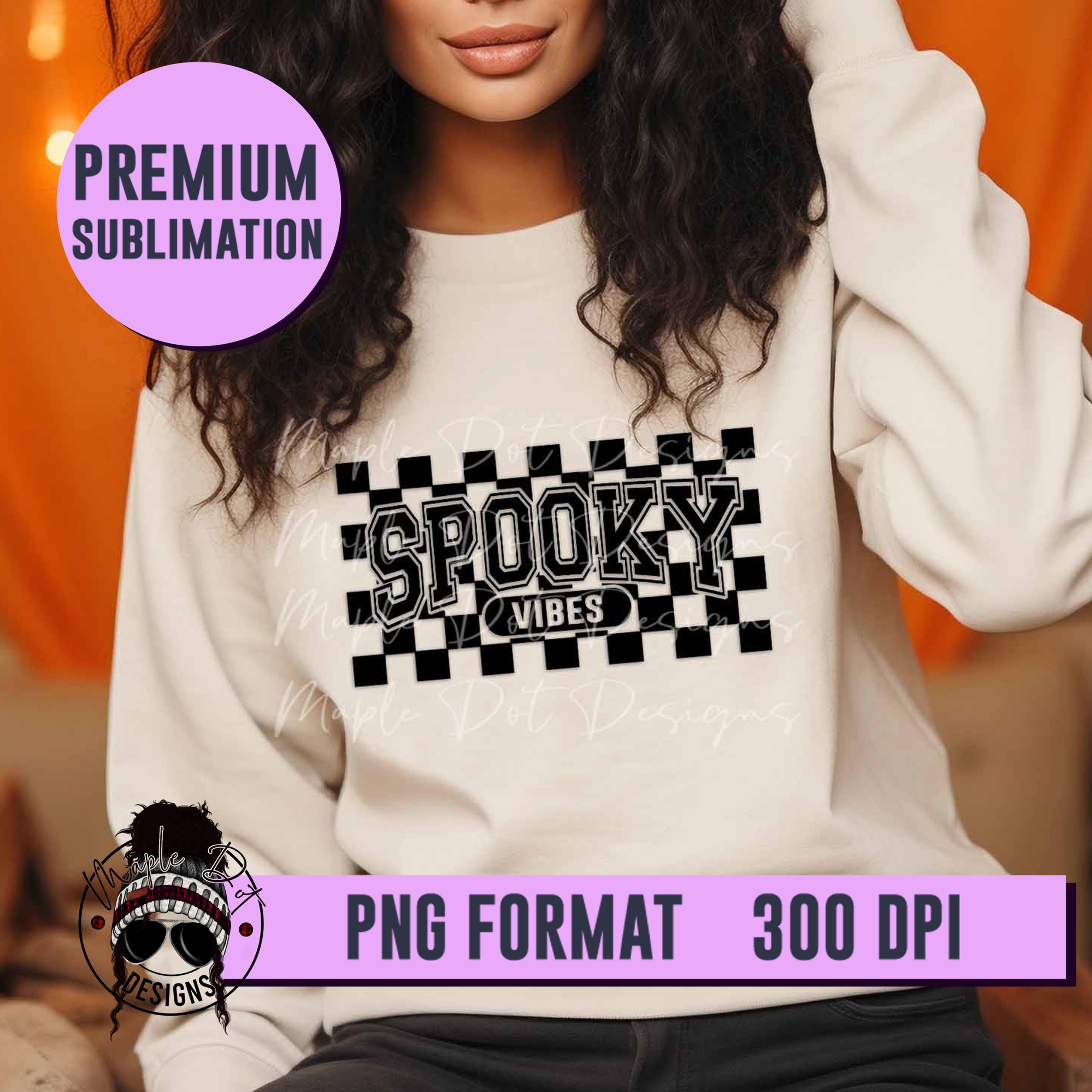 Spooky Vibes Decal | Downloadable File