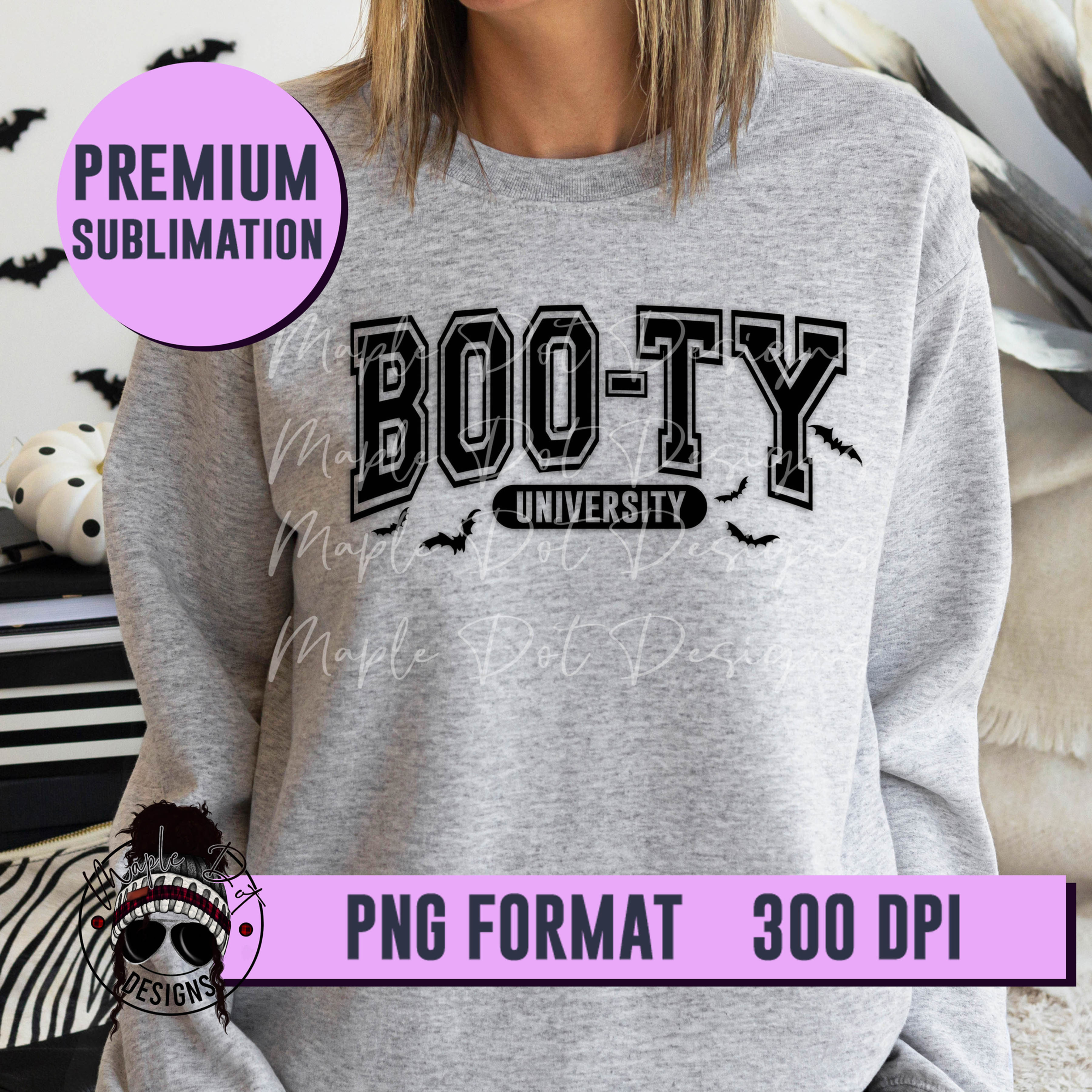 Booty University Decal | Downloadable File