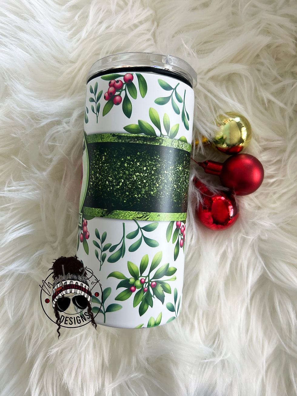 Thumbnail: Lick Me Under The Mistletoe Tumbler | Christmas Sublimation
