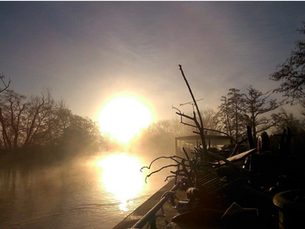 Landscape photo of sunrise/sunset over water