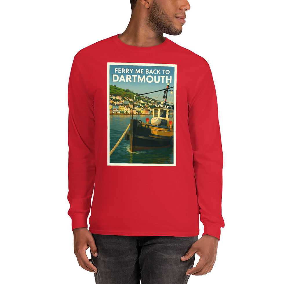 Thumbnail: Ferry me back to Dartmouth - Men’s Long Sleeve Shirt