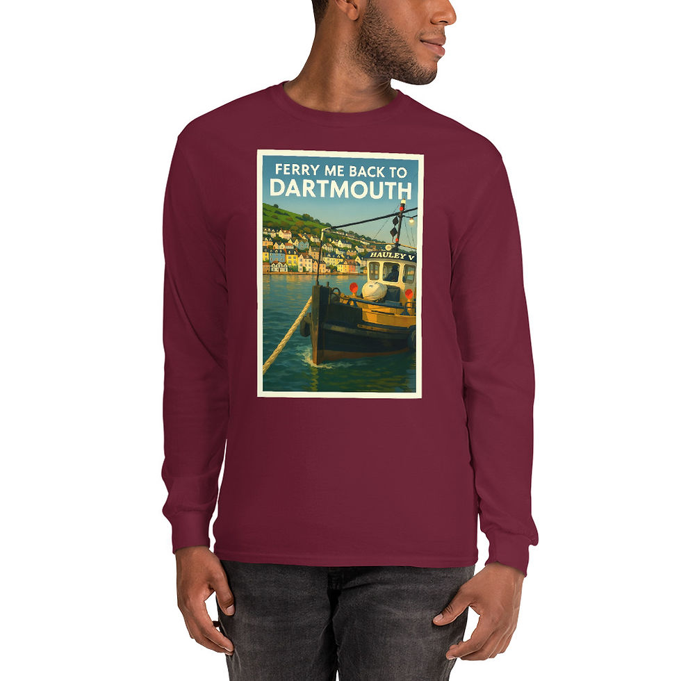 Thumbnail: Ferry me back to Dartmouth - Men’s Long Sleeve Shirt