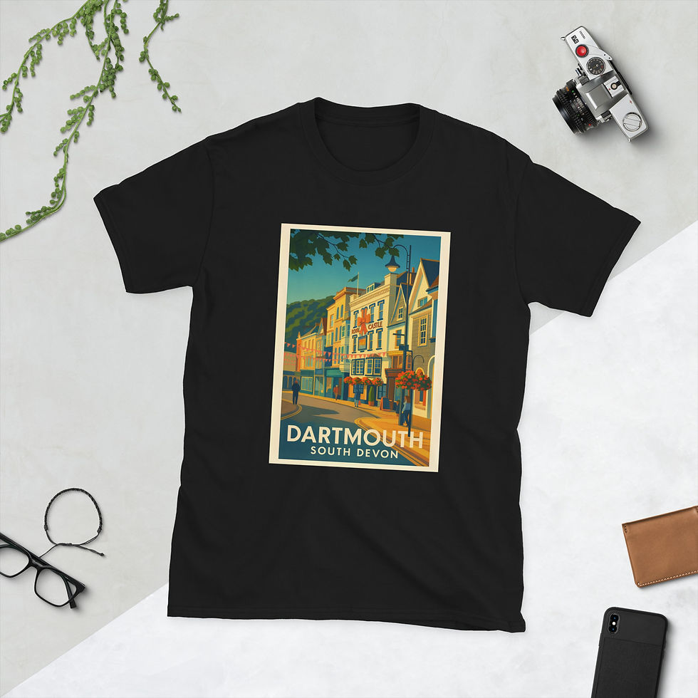 The Quay Dartmouth - Short-Sleeve Unisex T-Shirt