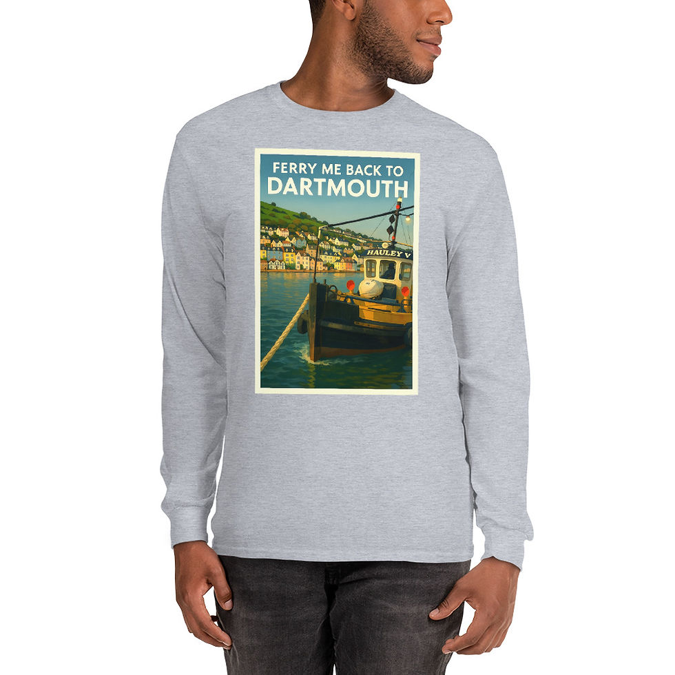 Thumbnail: Ferry me back to Dartmouth - Men’s Long Sleeve Shirt