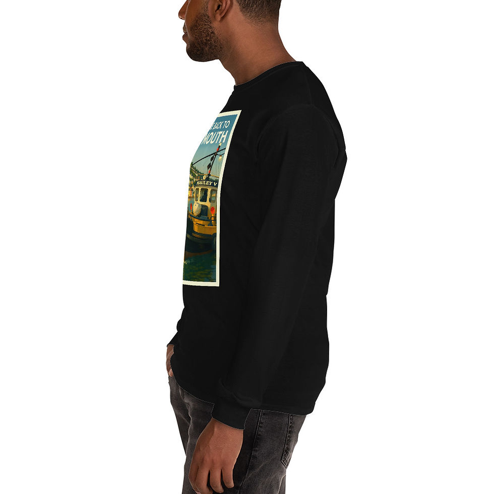 Thumbnail: Ferry me back to Dartmouth - Men’s Long Sleeve Shirt