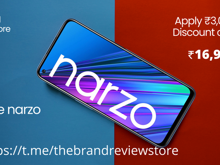 realme narzo 30 5G (Racing Blue, 6GB RAM, 128GB Storage) - ₹16,999.00