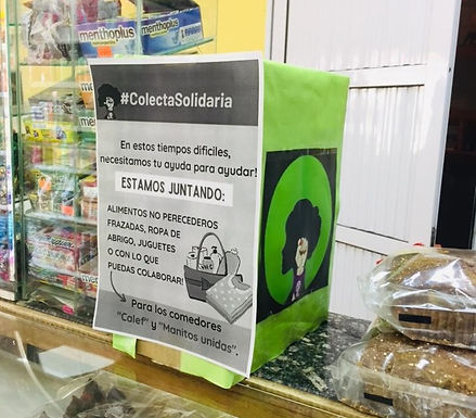 Comenzó una colecta solidaria a favor de dos comedores de Villa del Rosario