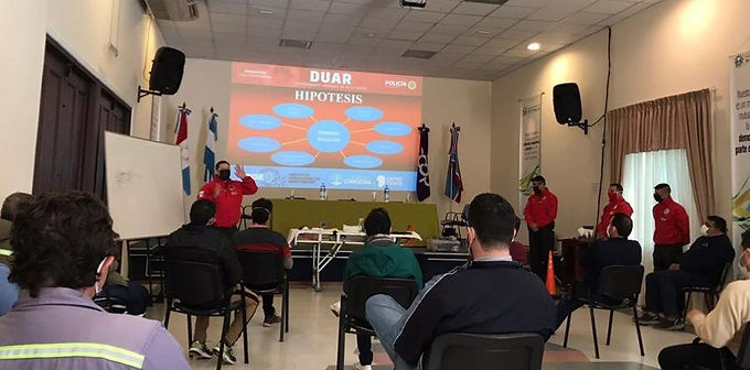 Capacitación en el manejo de óbitos y técnicas de bioseguridad en Río Primero