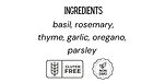 Italian Herb Ingredients list