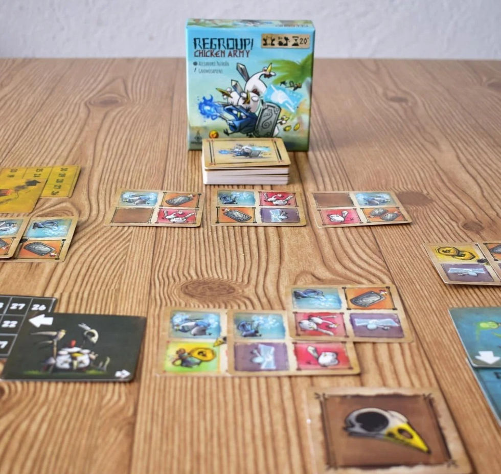 Regroup Chiken Army | Tablero Ninja | Board Games