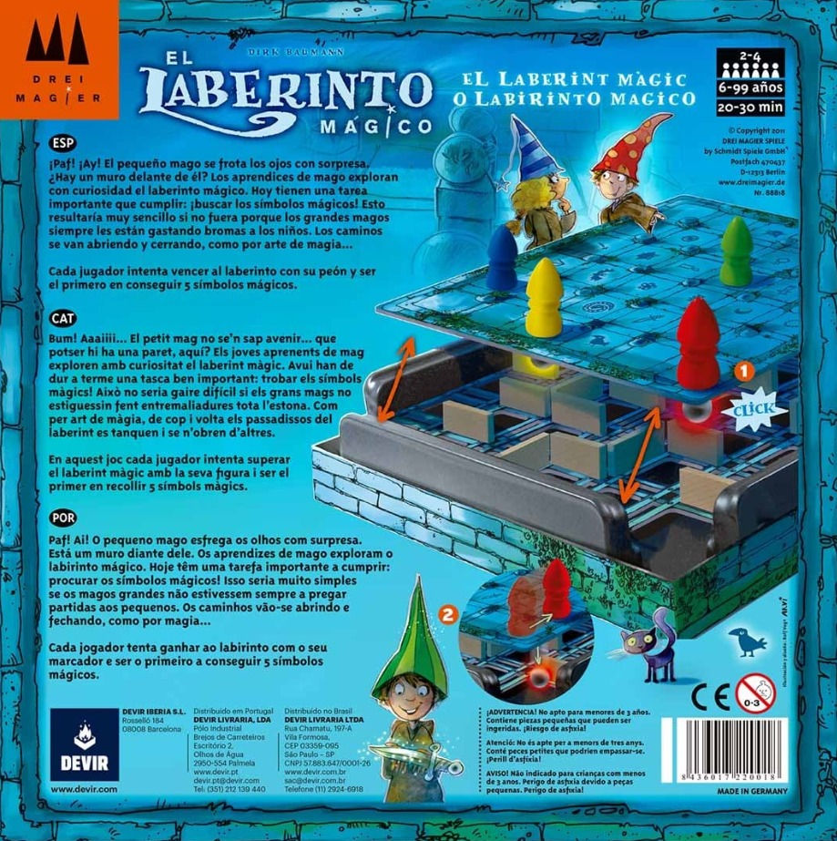 El Laberinto Mágico | Tablero Ninja | Board Games