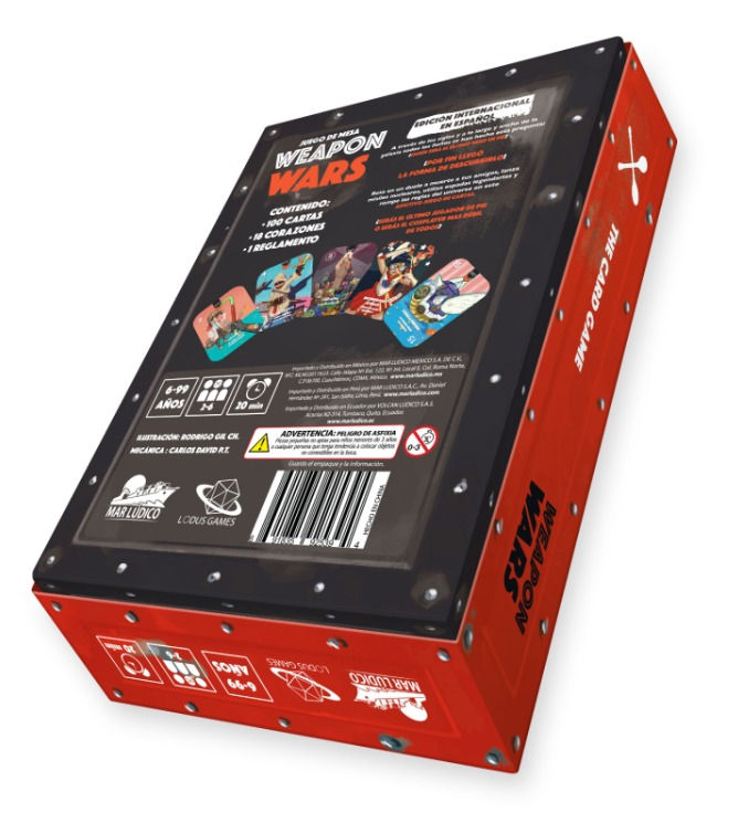 Weapon Wars | Tablero Ninja | Board Games