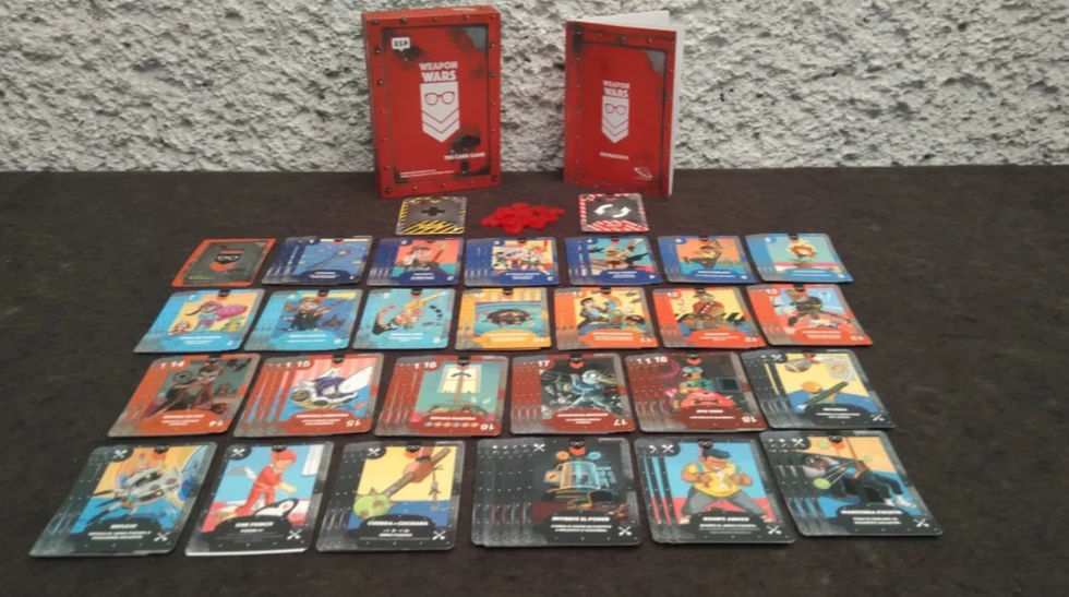 Weapon Wars | Tablero Ninja | Board Games