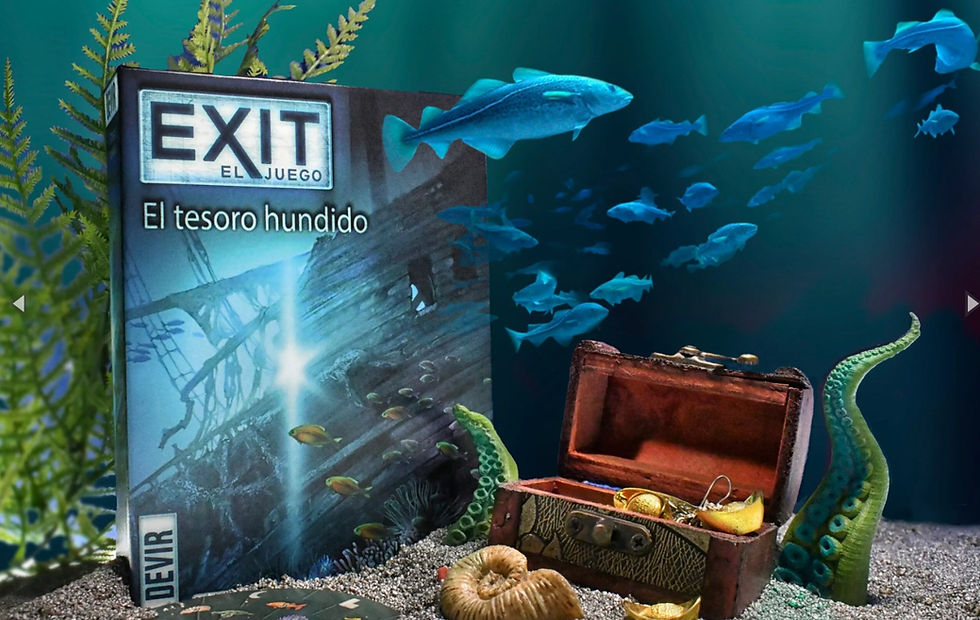 Exit: El Tesoro Escondido | Tablero Ninja | Board Games